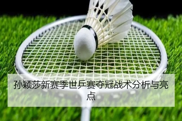 孙颖莎新赛季世乒赛夺冠战术分析与亮点